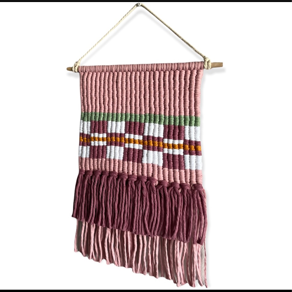 Nezuko Kamado Wall Hanging Macrame